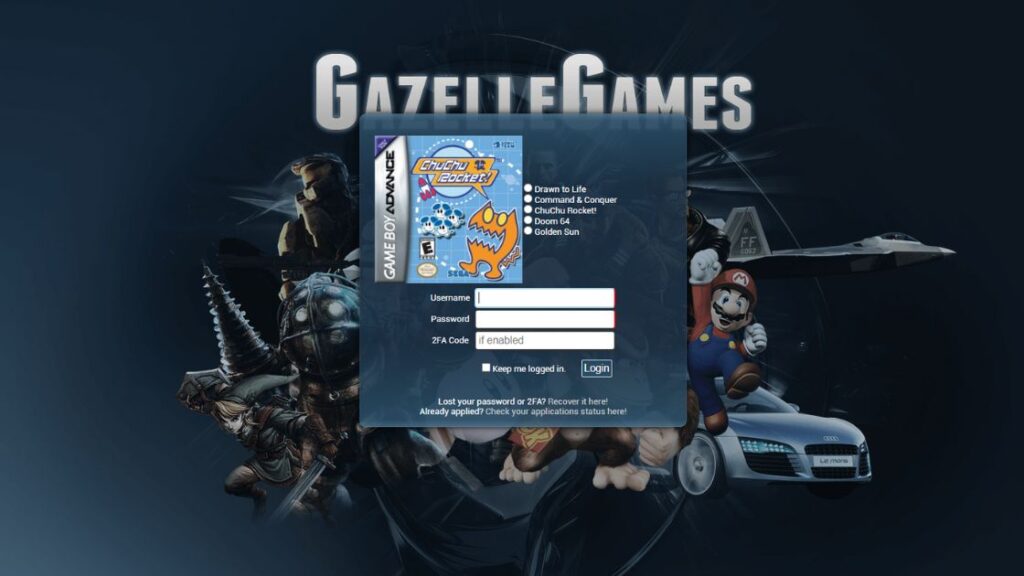 Best Game Torrent Sites GazellaGames